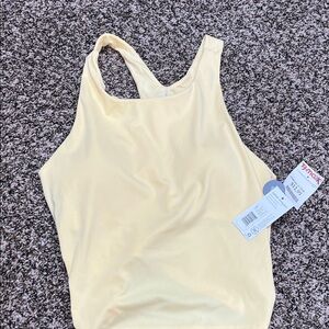 Jockey Light Yellow Women's Tank Top